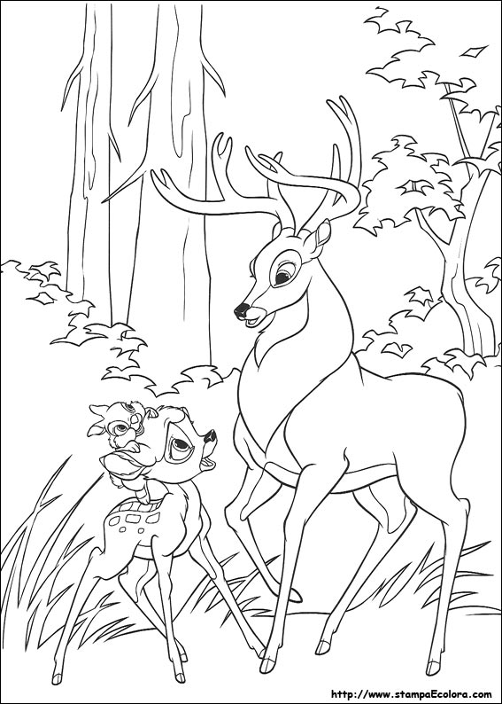 Disegni Bambi 2